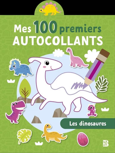 Mes 100 premiers autocollants: Les dinosaures -  - BALLON