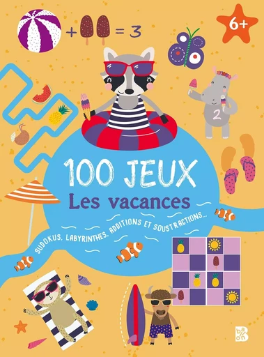 100 jeux - 6+ Les vacances -  - BALLON