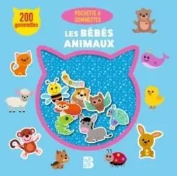 Les bébés animaux 200 gommettes 3-4 ans