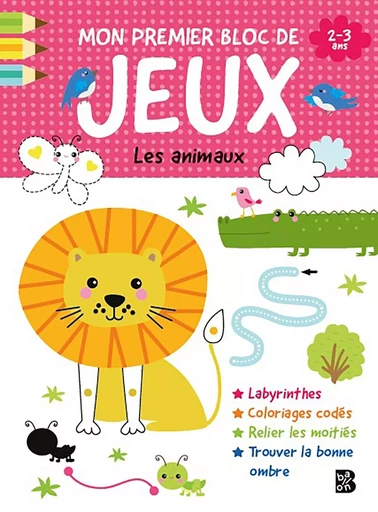 Mon premier bloc de jeux - Les animaux -  - BALLON