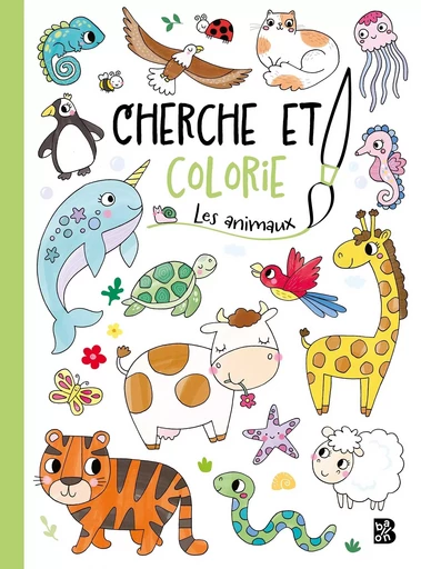 Cherche et colorie - Les animaux -  - BALLON