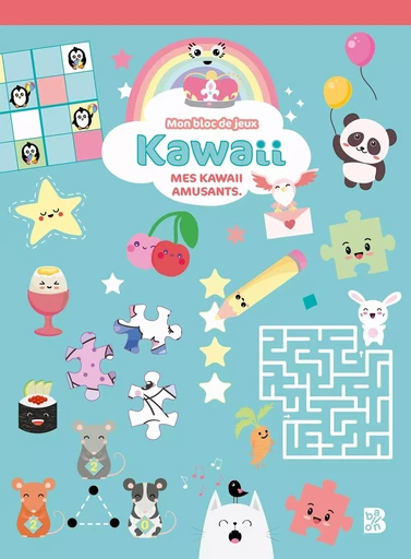 Kawaii - Mes kawaii amusants (bloc jeux) -  - BALLON