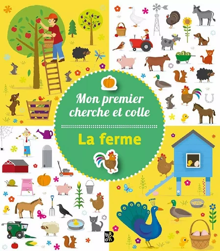 Mon premier cherche et colle - La ferme -  - BALLON