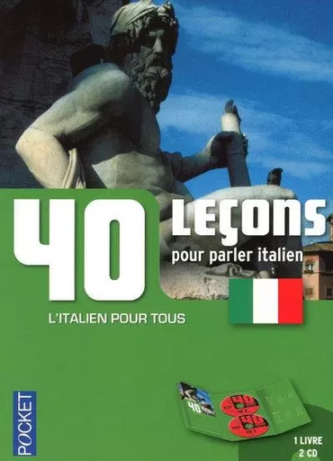 Coffret 40 leçons pour parler italien (livre + 2CD) - Paolo Cifarelli, Pierre Noaro, Henri Louette - Univers Poche