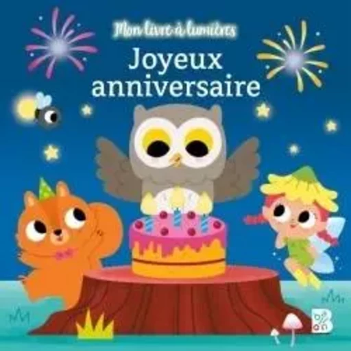 Ballon + Livre Lumières - Joyeux anniversaire -  - BALLON