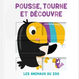 Les animaux du zoo pousse tourne