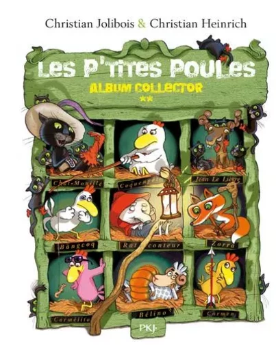 Les P'tites Poules - Album collector T02 (tomes 5 à 8) - Christian Jolibois, Christian Heinrich - Univers Poche