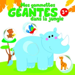 Gommettes géantes dans la jungle 3 ans et plus