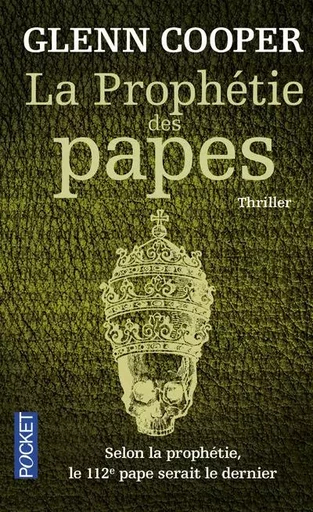 La prophétie des papes - Glenn Cooper - Univers Poche