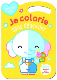 L'éléphant Je colorie sans déborder