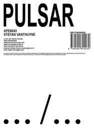 Stefan Vanthuyne Pulsar /anglais