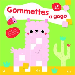 Le lama Gommettes à gogo