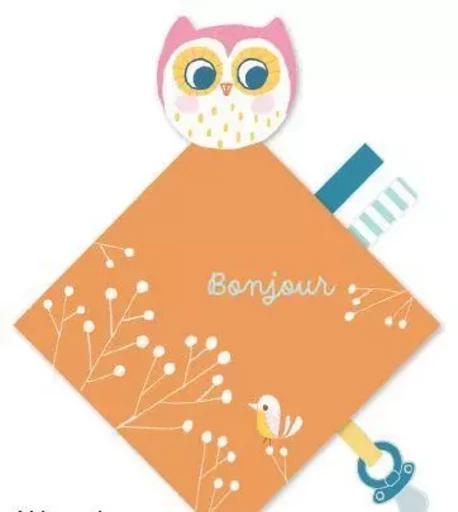 Mon doudou pour le dodo petit hibou -  - TAM TAM EDTS