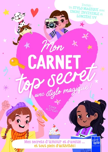 Mon carnet top secret avec stylo magique ! -  - YOYO