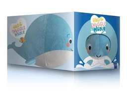 Baleine livre-doudou - Mon copain de calins