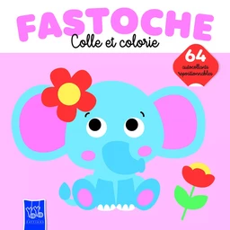 L'Eléphant - Fastoche colle et colorie