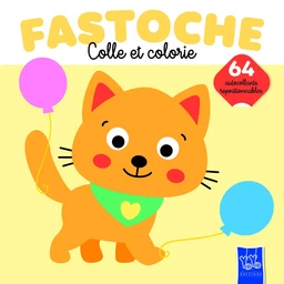 Le Chat - Fastoche colle et colorie