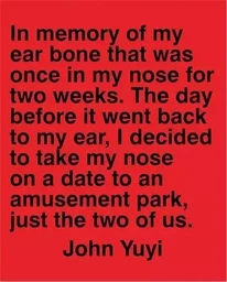 John Yuyi In memory of /anglais