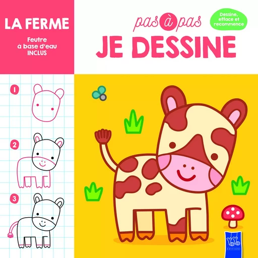 La ferme - Pas à pas je dessine -  - YOYO