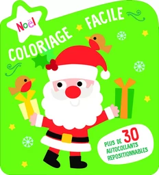 Coloriage facile : Père Noël