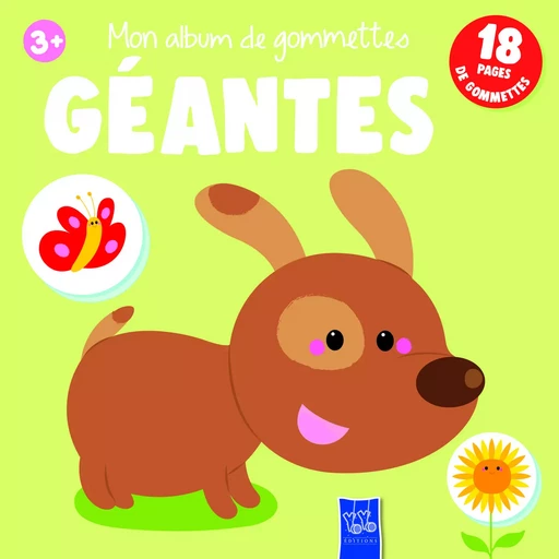 3+ - Mon album de gommettes géantes -  - YOYO