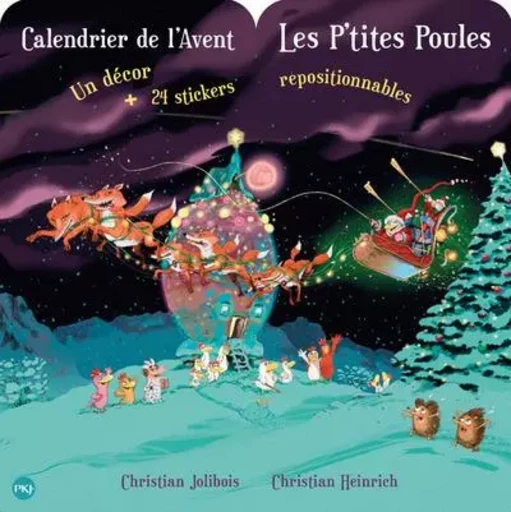 Calendrier de l'Avent Les P'tites Poules - Christian Jolibois - Univers Poche