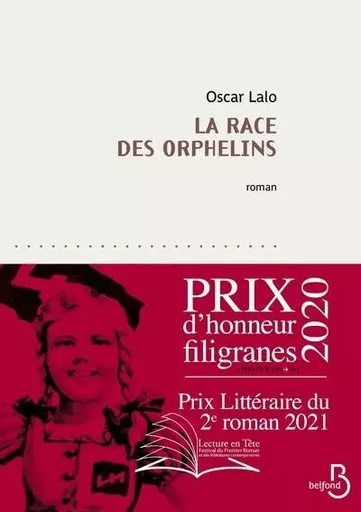 La Race des orphelins - Oscar Lalo - Place des éditeurs