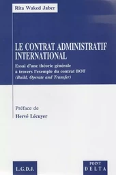 Le contrat administratif international