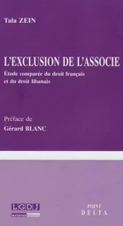 l'exclusion de l'associé