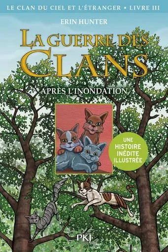 La guerre des Clans illustrée - Cycle IV Le clan du Ciel et l'étranger - tome 3 Après l'inondation - Erin Hunter - Univers Poche