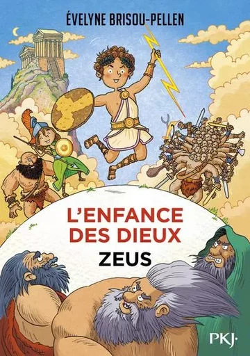 L'enfance des dieux - tome 1 Zeus - Évelyne BRISOU-PELLEN - Univers Poche