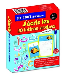 J'ECRIS LES 28 LETTRES ARABES