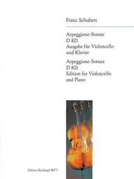 ARPEGGIONE-SONATE A-MOLL D 821 VIOLONCELLE