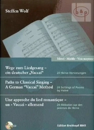 WEGE ZUM LIEDGESANG - MITTLERE STIMME (MIT CD) UNE APPROCHE DU LIED ROMANTIQUE - VOIX MOYENNES