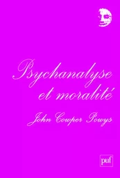 Psychanalyse et moralité