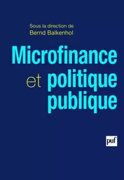 Microfinance et politique publique