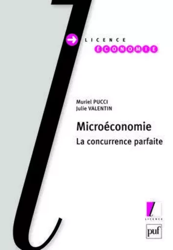 Microéconomie. La concurrence parfaite - Muriel Pucci, Julie Valentin - PUF