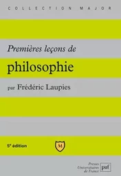 Premières leçons de philosophie