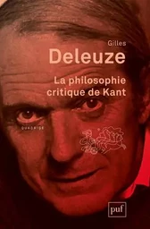 La philosophie critique de Kant