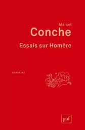 Essais sur Homère