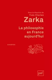 La philosophie en France aujourd'hui