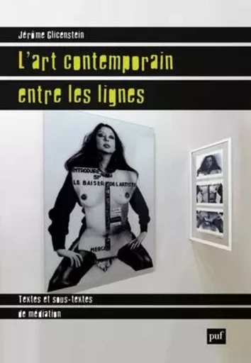 L'art contemporain entre les lignes - Jérôme Glicenstein - PUF