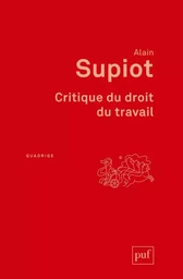 Critique du droit du travail