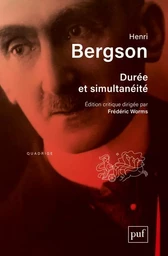 Durée et simultanéité