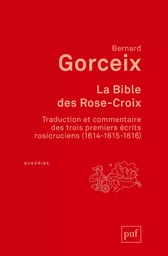 La bible des Rose-Croix