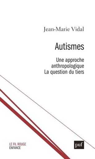 Autismes. Une approche anthropologique - Jean-Marie Vidal - PUF