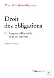 Droit des obligations. Tome 2