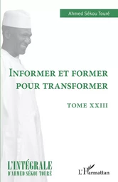 Informer et former pour transformer