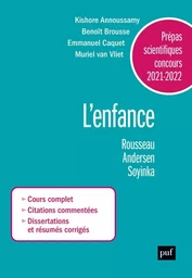 Prépas scientifiques 2021-2022. Epreuve Français/Philosophie