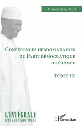 Conférences hebdomadaires du Parti démocratique de Guinée